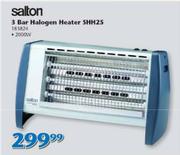 Salton 3 Bar Halogen Heater SHH25-2000W                                                             