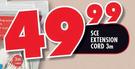 SCE Extension Cord 3m