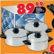 Diamond 6-Piece Aluminium Cookware Set