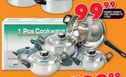 Premier 7-Piece Stainless Steel Cookware Set