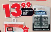 Eveready DSZ Batterye 2-Pak