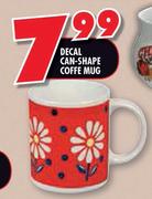 Decal Can-Shape Coffee Mug