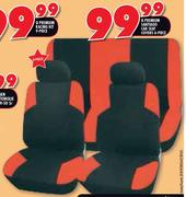 Q Premium Santiago Car Seat Covers 6-Piece