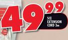 SCE Extension Cord 3m