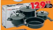 Bastion 7-Piece Carbon Steel Cookware Set