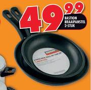 Bastion Braaipanstel 2-Stuk