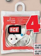 SCE Extension Cord 3m