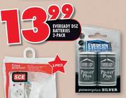 Eveready DSZ Batteries 2-Pack