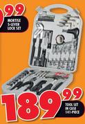 141 Piece Tool Set In Case 
