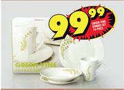 Green Vine 16-Piece Dinner Set