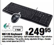 Logitech MK120 Keyboard
