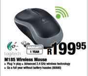 Logitech M185 Wireless Mouse