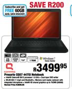 Compaq Presario CQ57 447SI Notebook