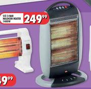 SCE 3-Bar Halogen Heater 1400W