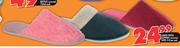 Ladies Hotel Slippers Assorted Sizes 3-8 Per Pair