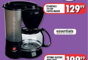 Essentials 10-Cup Coffee Maker