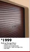 Roll Up Garage Door