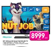 Hisense 50" 3D Smart Full HD LED TV LEDN50K610