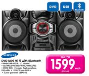 Samsung DVD Mini Hi-Fi With Bluetooth MB-630DB