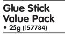 Bostik Glue Stick Value Pack-3x25g