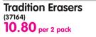 Staedtler Tradition Eraser-Per 2 Pack