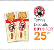 Tennis Biscuits-3's