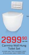 Carmina Wall Hung Toilet Set XXWHT003-Per Set