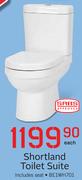 Shortland Toilet Suite BE1WH701