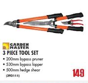 Garden Master 3 Piece Tool Set