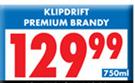 Klipdrift Premium Brandy-750ml