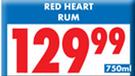 Red Heart Rum-750ml