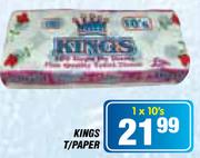 Kings T/Paper-1x10's