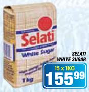 Selati White Sugar-15x1kg