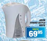 Arion Corded Kettle White
