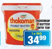 Thokoman P/Butter Smth Tub-1x1kg