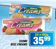 Econo Bisc Creams-20x100g