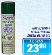 Uot H/Spray Conditioning Sheen Olive Oil-326g