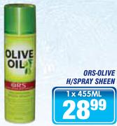 Ors-Olive H/Spray Sheen-455ml