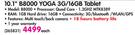 Lenovo 10.1" B8000 Yoga 3G/16GB Tablet