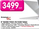 Lenovo 8" B6000 Yoga 3G/16GB Tablet MTK838