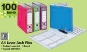 A4 Lever Arch Files-8's Pack
