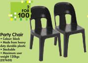 Party Chair-2 Nos