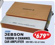 Jebson 1800W 4 Channel Car Amplifier JB5004