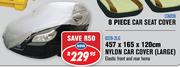457x165x120cm Nylon Large Car Cover 0378-21G