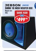 Jebson 500W 10 Inch Woofer Box JBWB1001