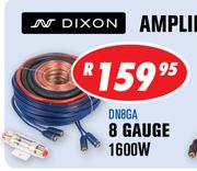Dixon Amplifier Installation Kit 8 Guage 1600W DN8GA