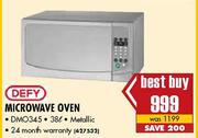 Defy Microwave Oven-38l