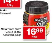 Nola "Yum Yum" Peanut Butter Assorted-400g Each