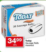 Today Sausage Rolls Assorted-30's