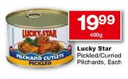 Lucky Star Pickled/Curried Pilchards-400g Each